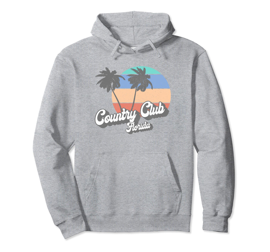 Country Club Florida Fl Beach Surf Hoodie - Streetwear Style for Adults - T-Shirt, Sweatshirt, Hoodie