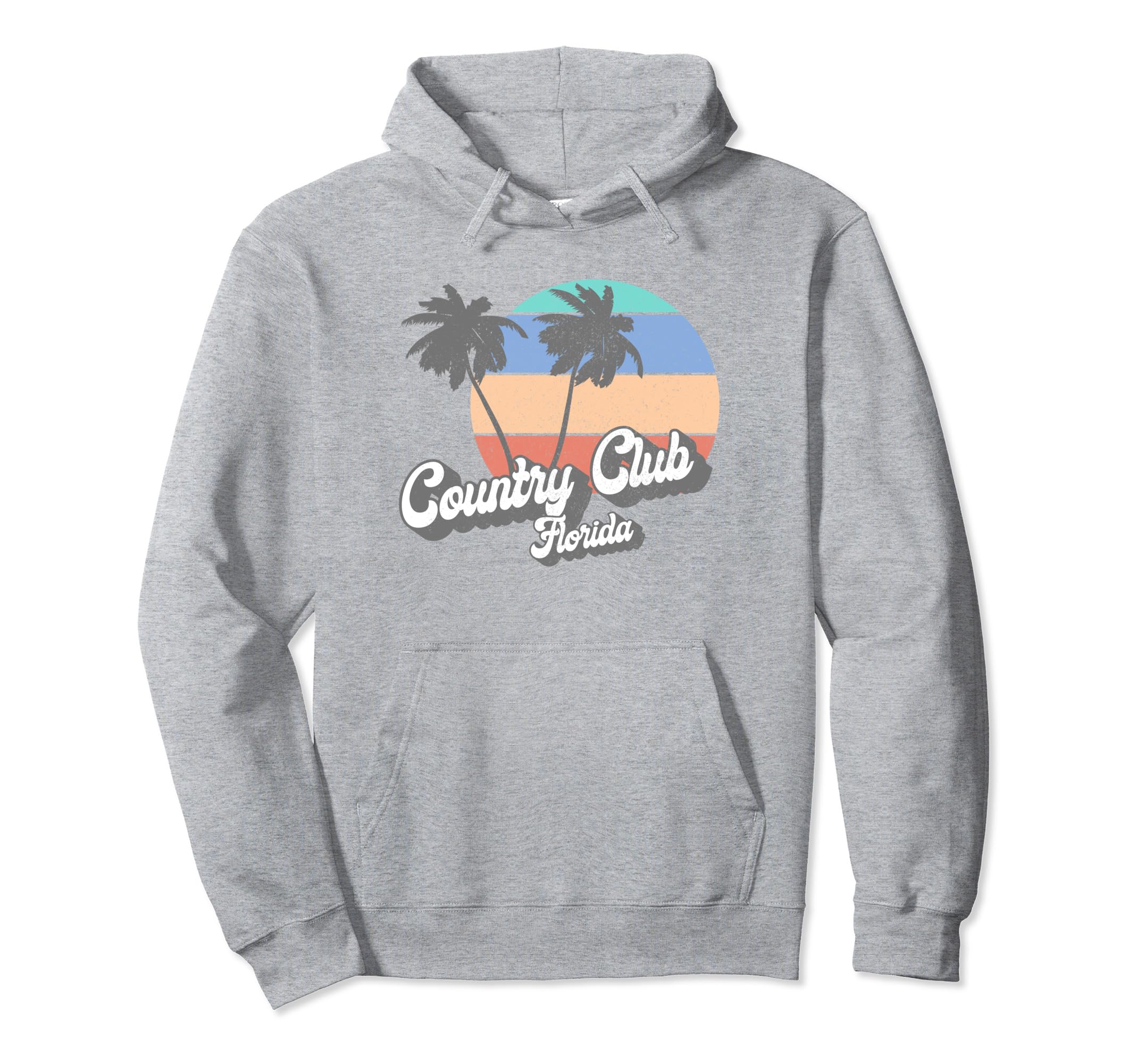Country Club Florida Fl Beach Surf Hoodie - Streetwear Style for Adults - T-Shirt, Sweatshirt, Hoodie