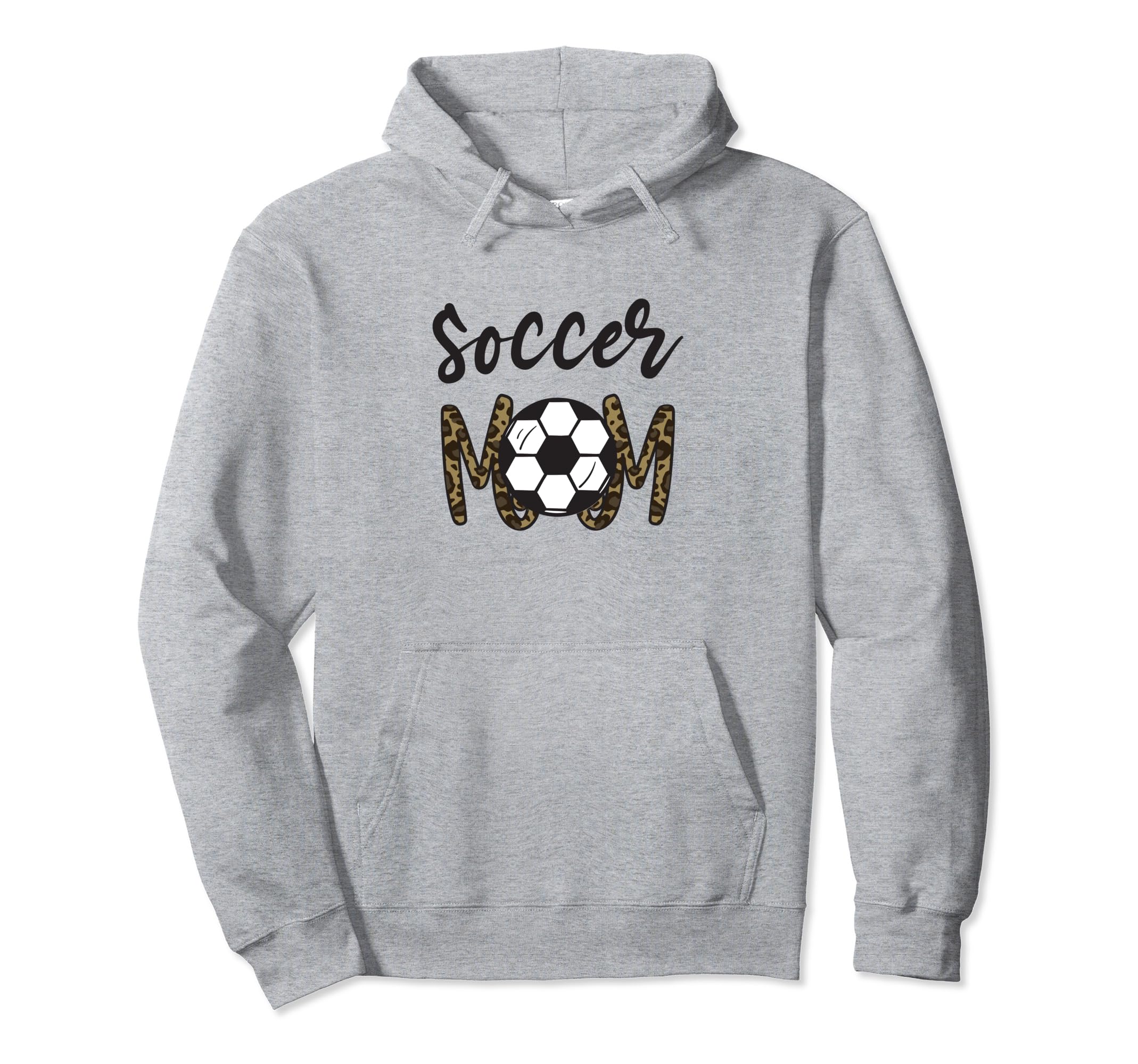 Soccer Mom Costume Leopard Cheetah Mama Hoodie - Graphic Print Men Women - T-Shirt, Sweatshirt, Hoodie