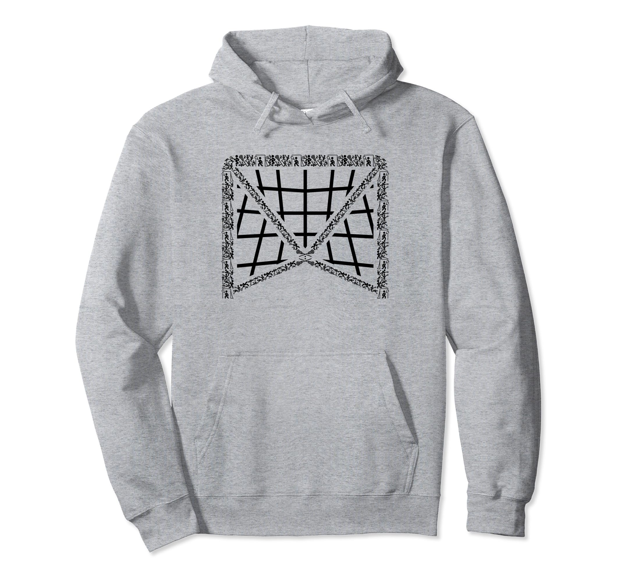 Lacrosse Goal Lax Lacrosse Goalkeeper Hoodie - Novelty Apparel Unisex - T-Shirt, Sweatshirt, Hoodie