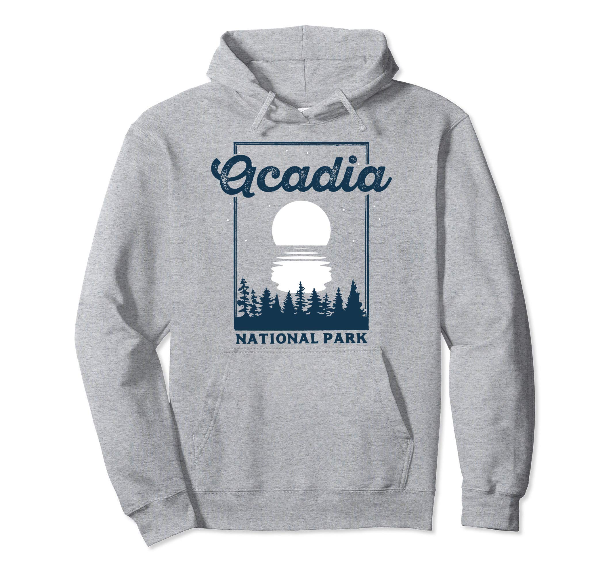 Acadia National Park Maine Night Hoodie - Streetwear Style Men Women - T-Shirt, Sweatshirt, Hoodie