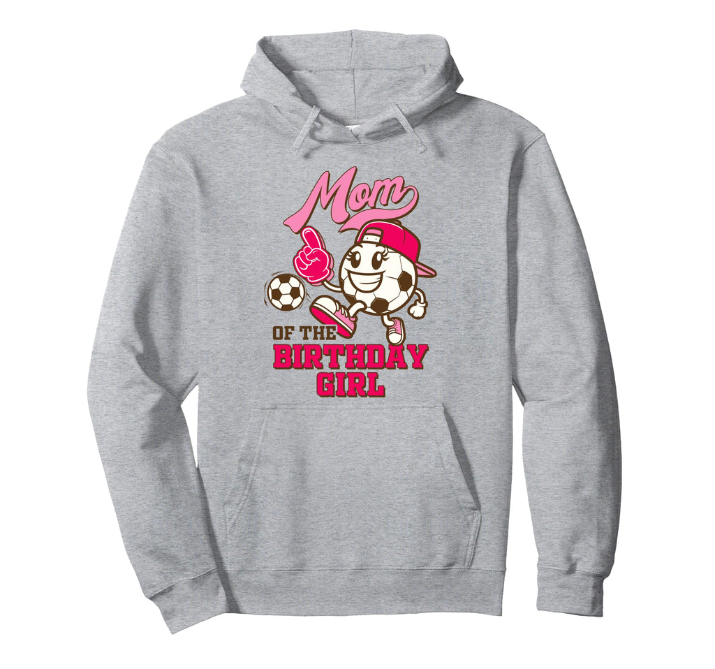 Soccer Mama Birthday Party Daughter Hoodie - Minimalist Print Men Women - T-Shirt, Sweatshirt, Hoodie