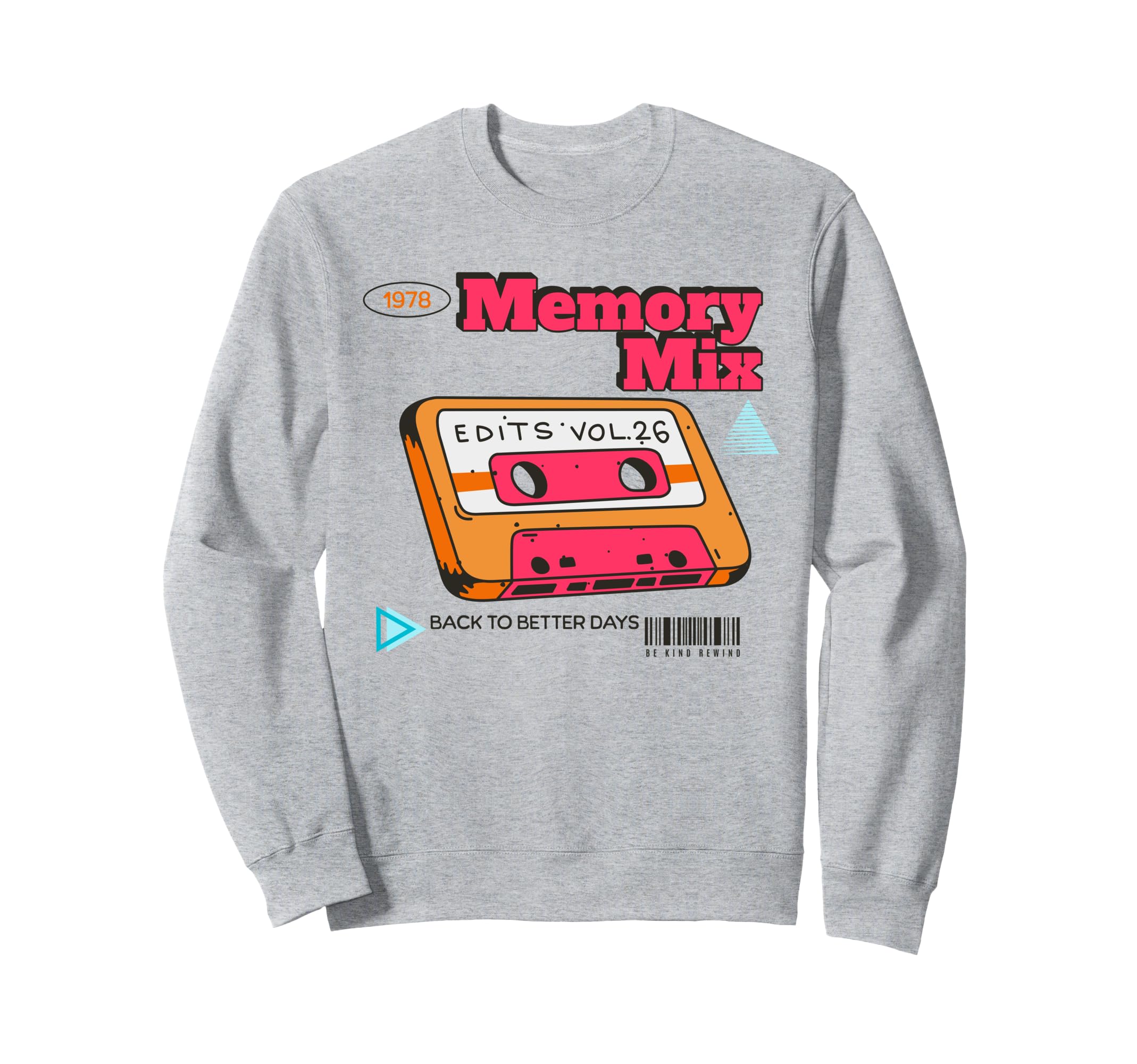 1978 Class Reunion Cassette Tape Sweatshirt - Aesthetic Graphic for Adults - T-Shirt, Sweatshirt, Hoodie
