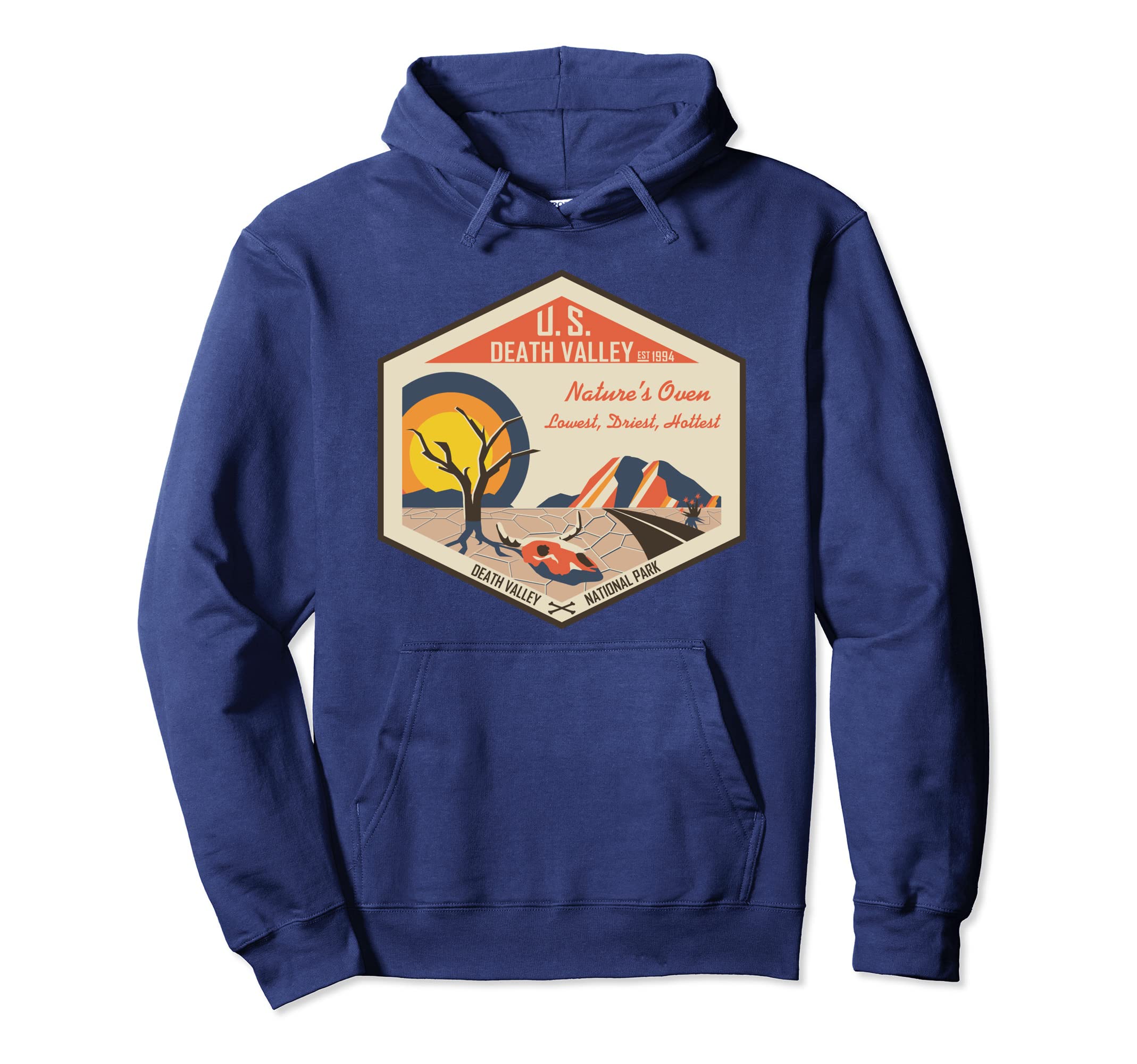 Death Valley National Park Ca Hiking Hoodie - Novelty Apparel Unisex - T-Shirt, Sweatshirt, Hoodie
