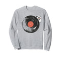 Vinyl Lp Record Player Vinyl Sweatshirt - Aesthetic Graphic Men Women - T-Shirt, Sweatshirt, Hoodie