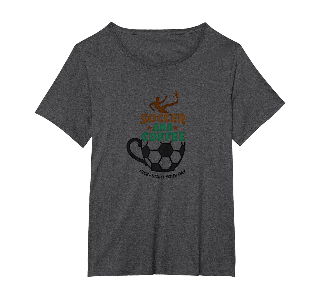 Soccer Mom Soccer And Coffee Kick Sweatshirt - Minimalist Print Men Women - T-Shirt, Sweatshirt, Hoodie
