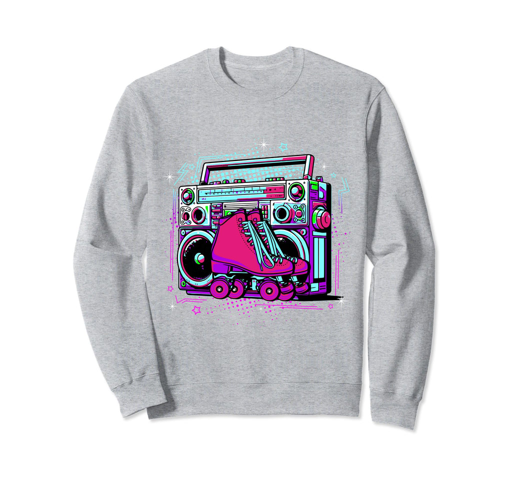 Roller Skates Fun Skating Lifestyle Sweatshirt - Custom Art Print Unisex - T-Shirt, Sweatshirt, Hoodie