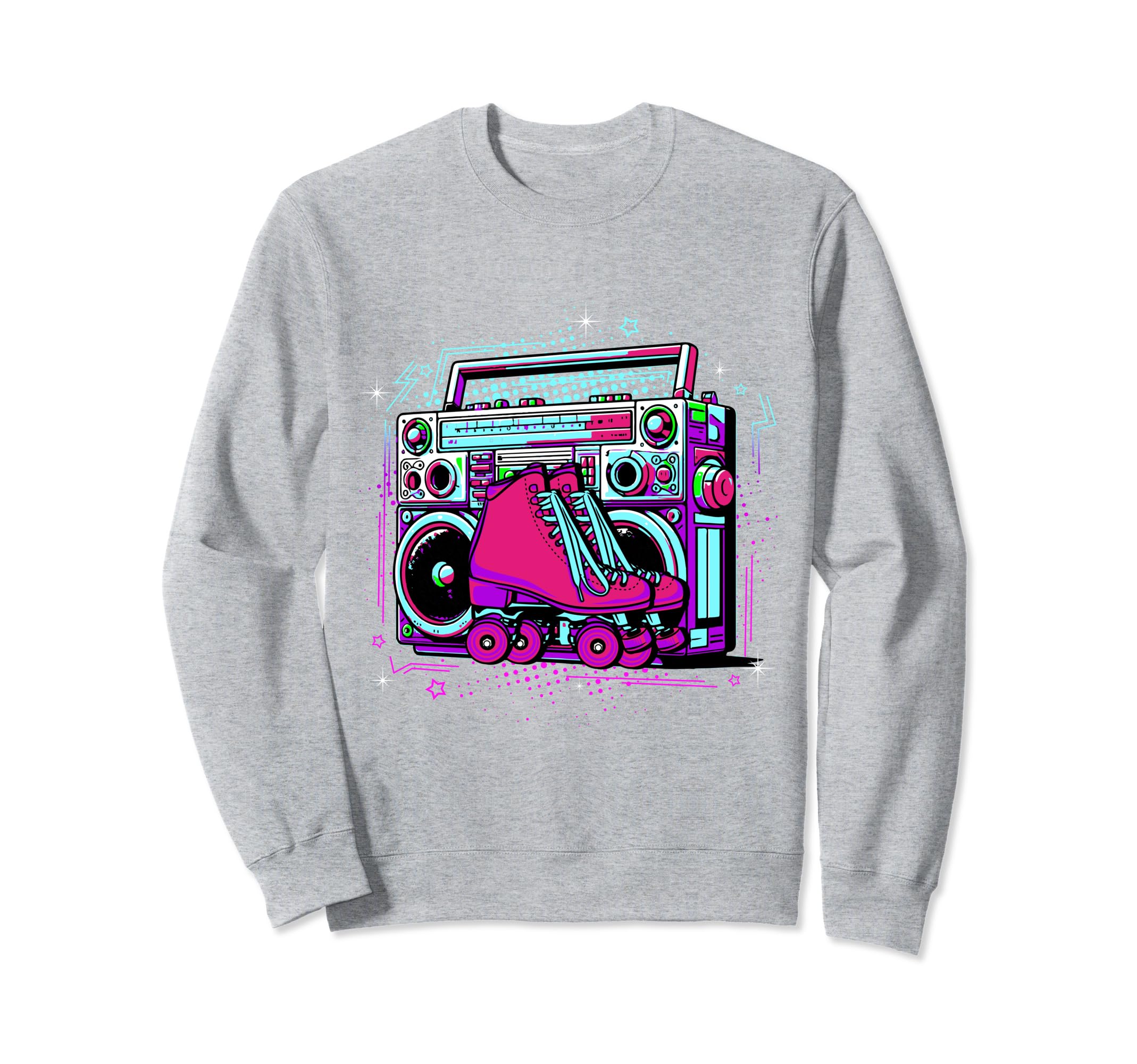 Roller Skates Fun Skating Lifestyle Sweatshirt - Custom Art Print Unisex - T-Shirt, Sweatshirt, Hoodie