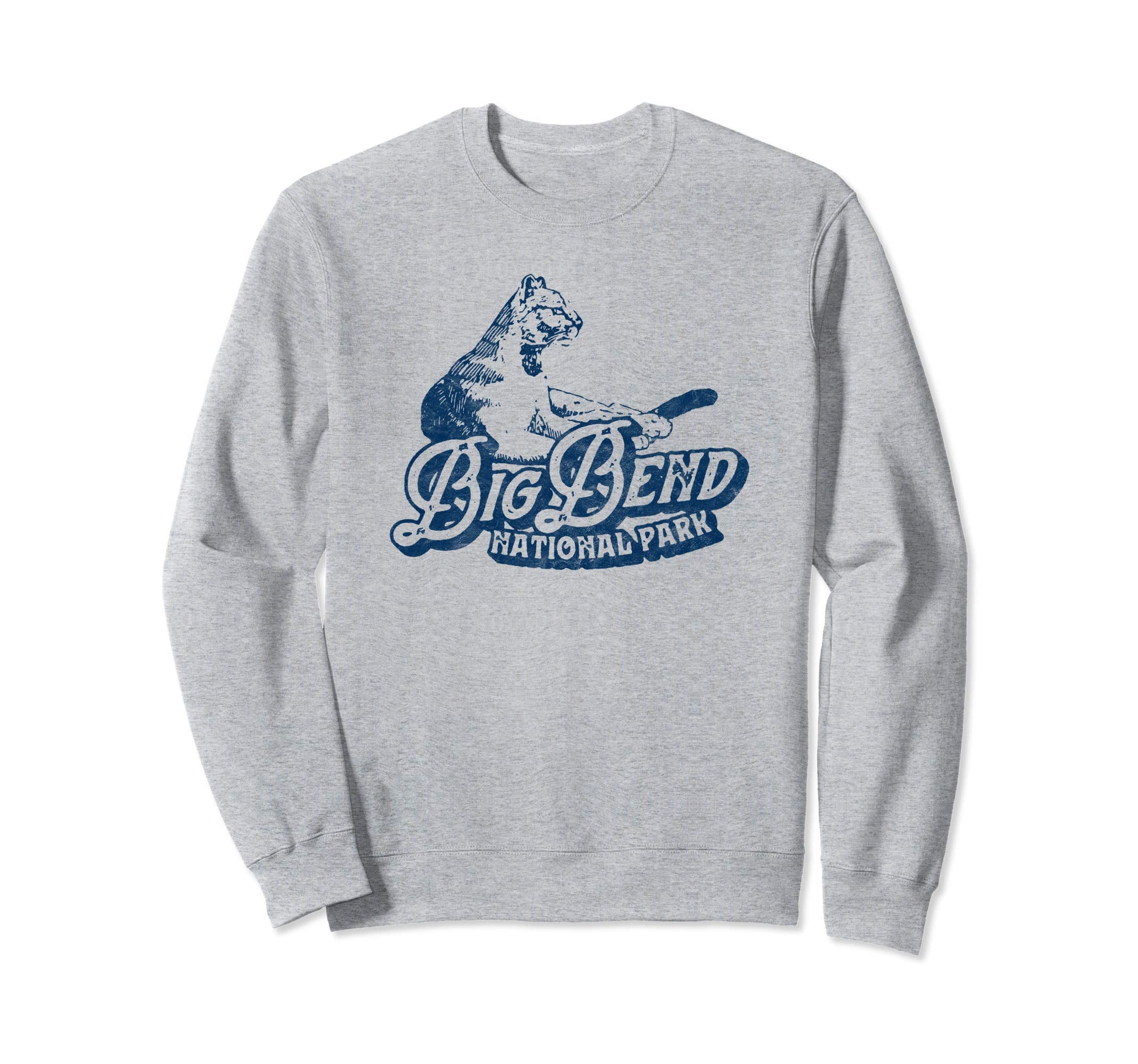 Big Bend National Park Texas Sweatshirt - Fun Novelty Design for Adults - T-Shirt, Sweatshirt, Hoodie