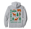 Acadia National Park Bear Moose Trees Hoodie - Streetwear Style for Adults - T-Shirt, Sweatshirt, Hoodie