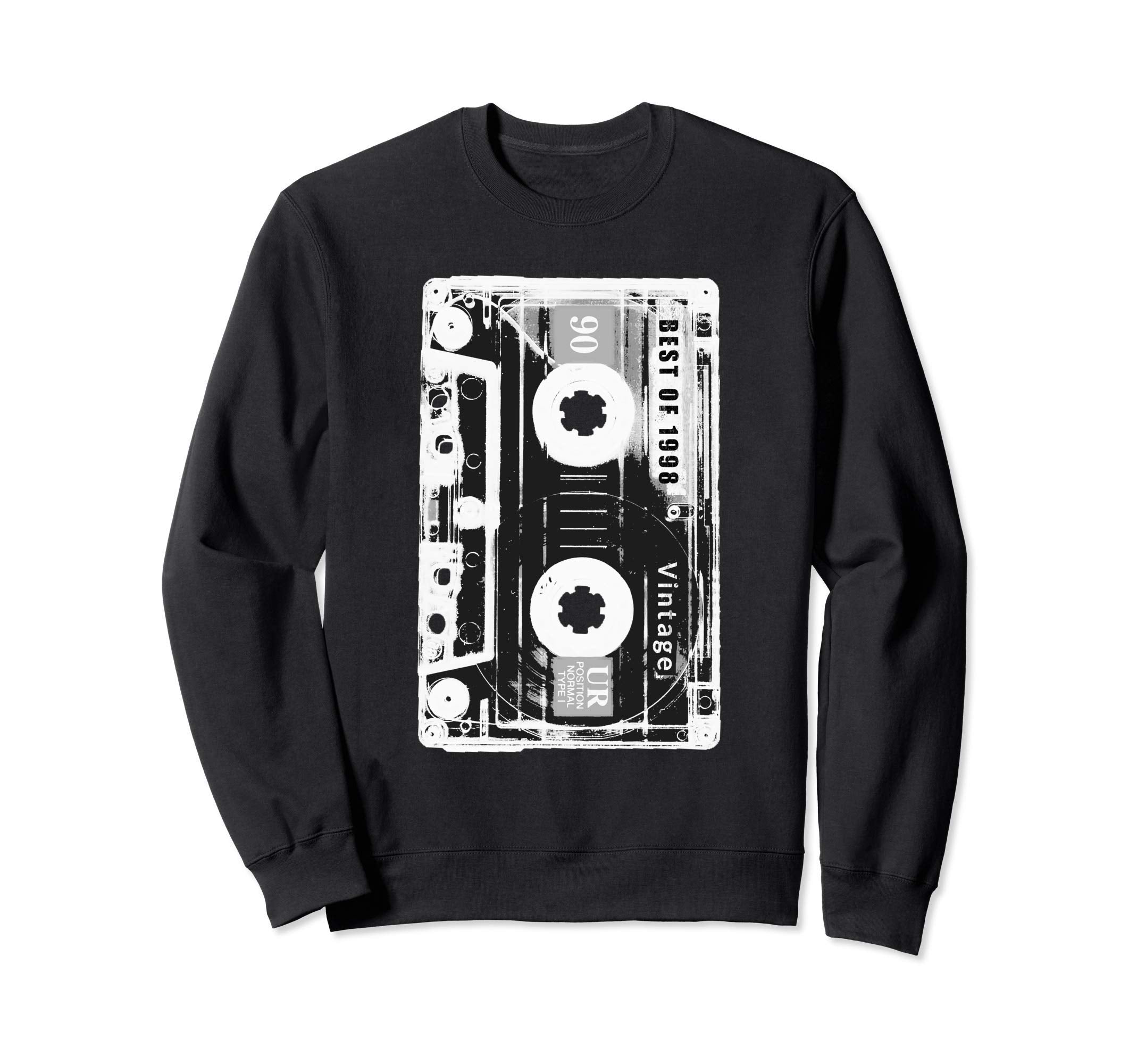 Best 1998 Cassette Tape Sweatshirt - Fun Novelty Design for Adults - T-Shirt, Sweatshirt, Hoodie