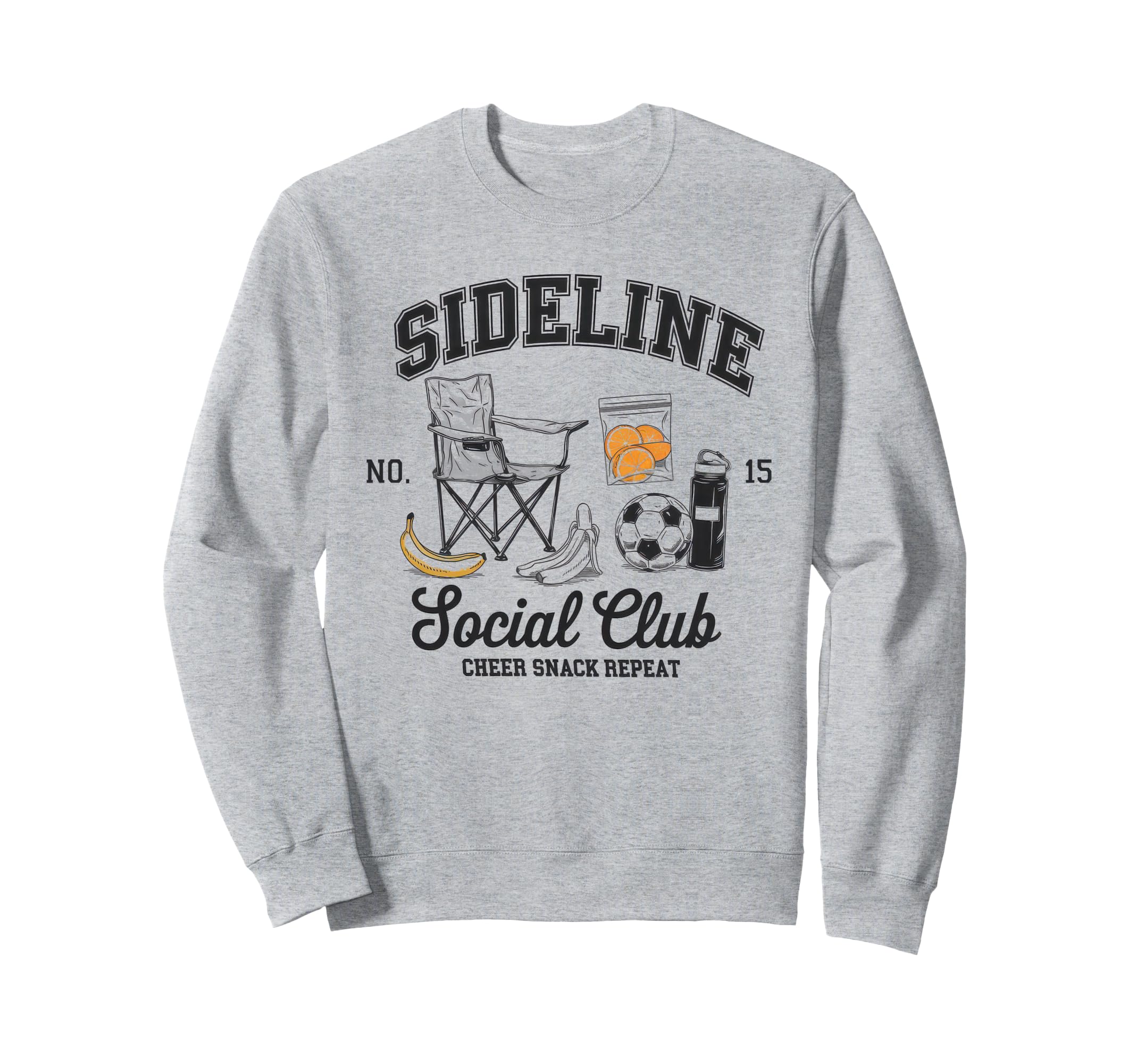 Sideline Social Club Soccer Mom Game Sweatshirt - Custom Art Print Unisex - T-Shirt, Sweatshirt, Hoodie