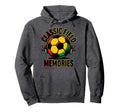 Soccer Ball Field Memories Hoodie - Novelty Apparel for Adults - T-Shirt, Sweatshirt, Hoodie
