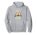 Lets Roll Roller Skate Fun Skating Hoodie - Novelty Apparel for Adults - T-Shirt, Sweatshirt, Hoodie