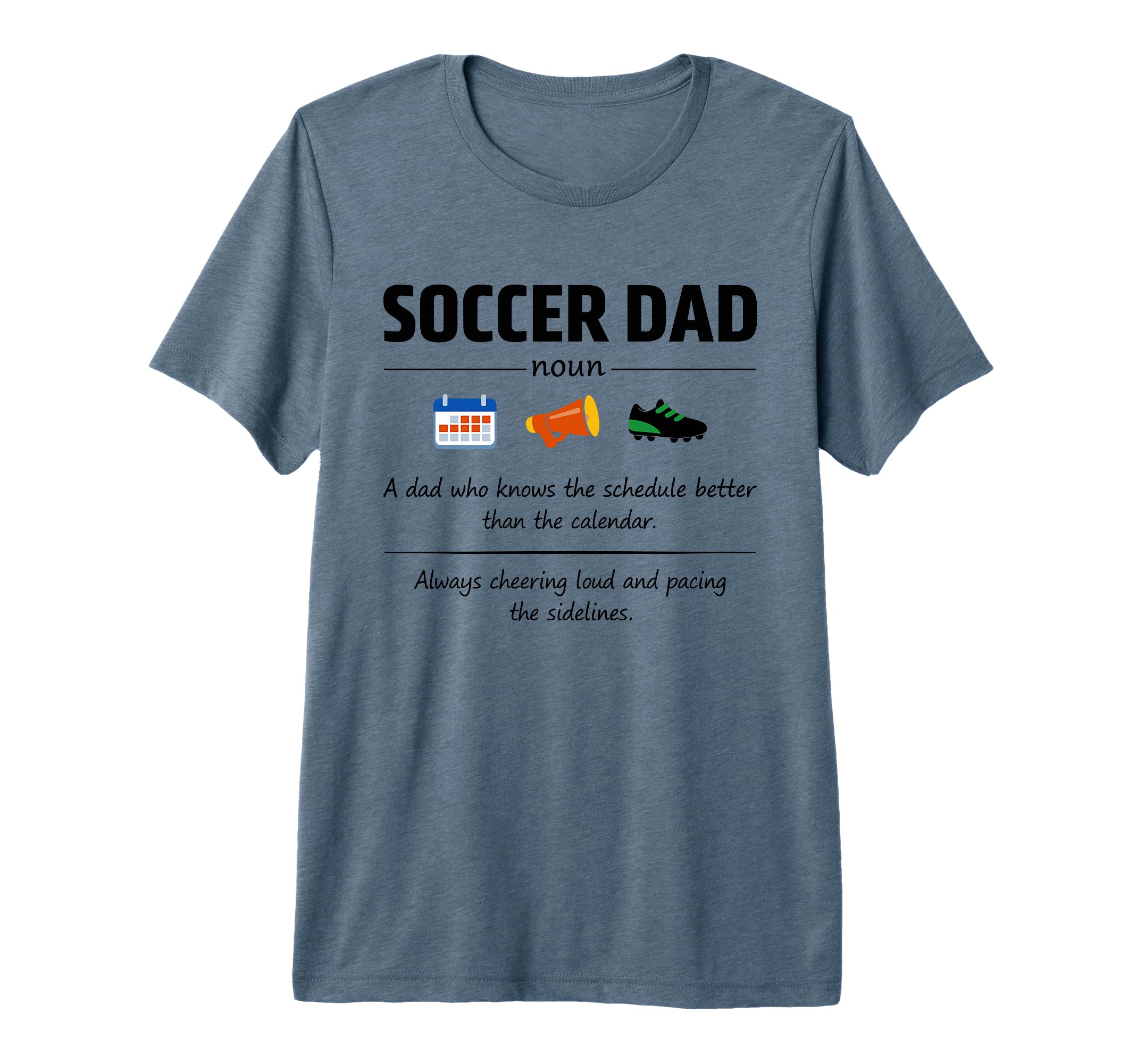 Soccer Dad Definition Gifts Fathers T-Shirt - Aesthetic Graphic for Adults - T-Shirt, Sweatshirt, Hoodie