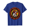 My Heart Lives Field Soccer T-Shirt - Streetwear Style Unisex - T-Shirt, Sweatshirt, Hoodie