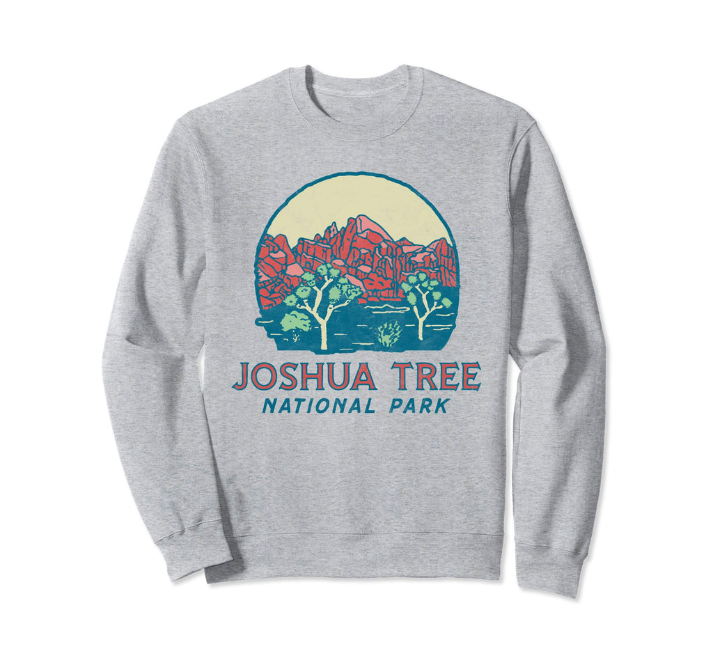 Joshua Tree Red Rock Mountains Sweatshirt - Novelty Apparel Men Women - T-Shirt, Sweatshirt, Hoodie