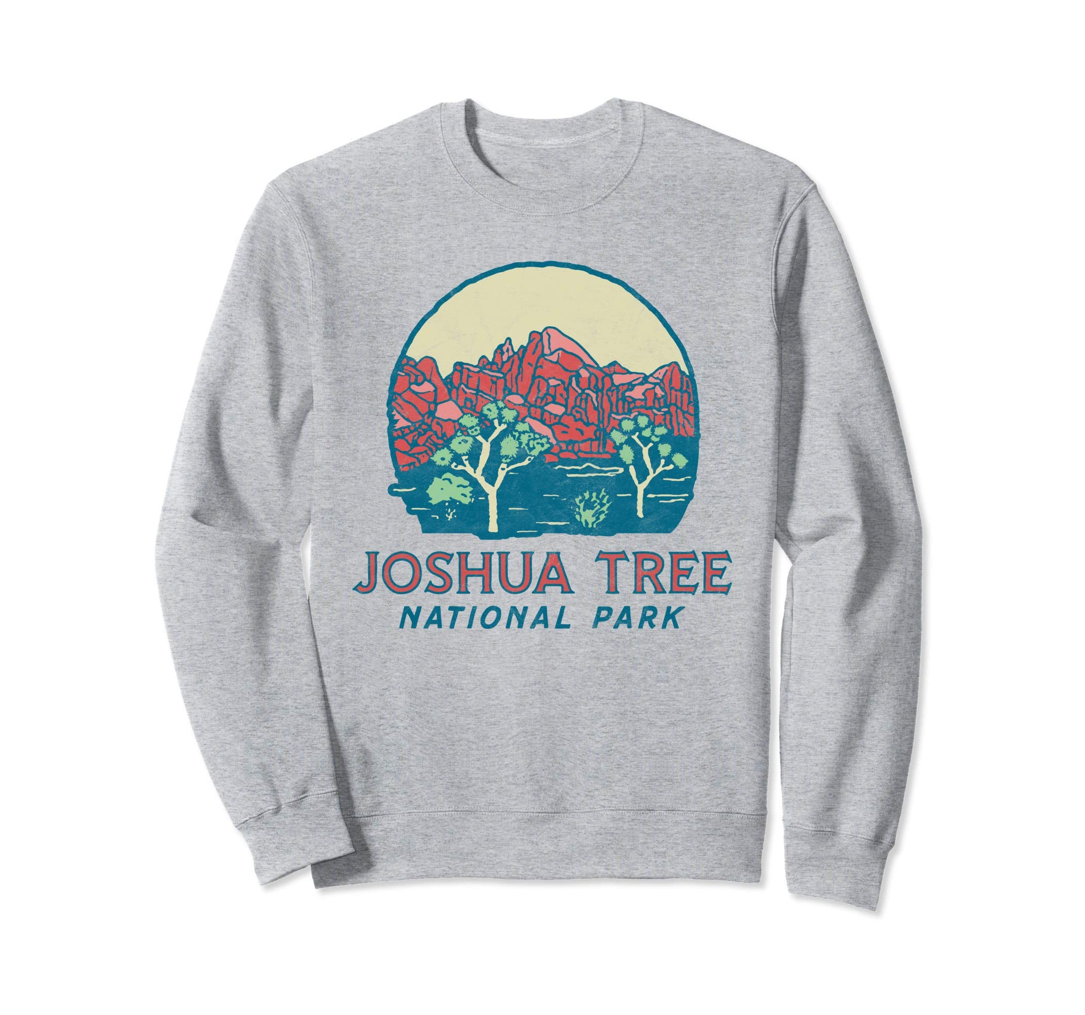 Joshua Tree Red Rock Mountains Sweatshirt - Novelty Apparel Men Women - T-Shirt, Sweatshirt, Hoodie
