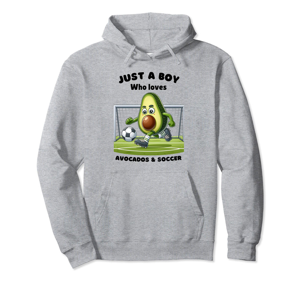 Just Who Loves Avocado And Soccer Funny Hoodie - Trendy Graphic Men Women - T-Shirt, Sweatshirt, Hoodie