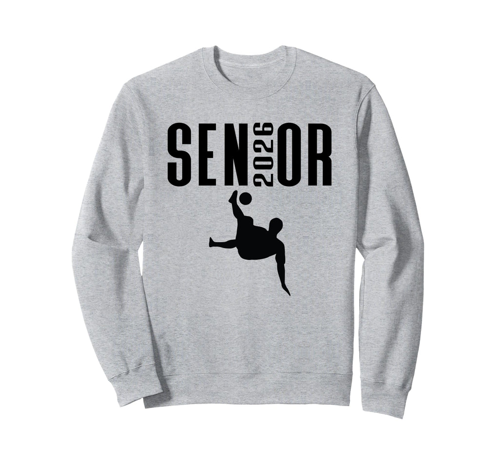 Senior 2026 Soccer Silhouette Class Sweatshirt - Fun Novelty Design Unisex - T-Shirt, Sweatshirt, Hoodie