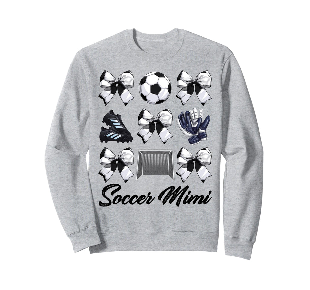 Soccer Mimi Bow Soccer Mom Mommy Sweatshirt - Streetwear Style Men Women - T-Shirt, Sweatshirt, Hoodie