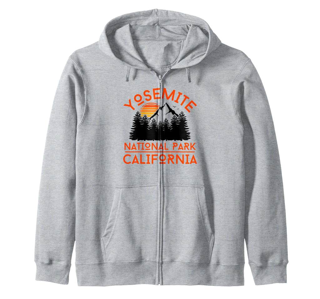 Yosemite National Park California Sweatshirt - Unique Graphic Men Women - T-Shirt, Sweatshirt, Hoodie