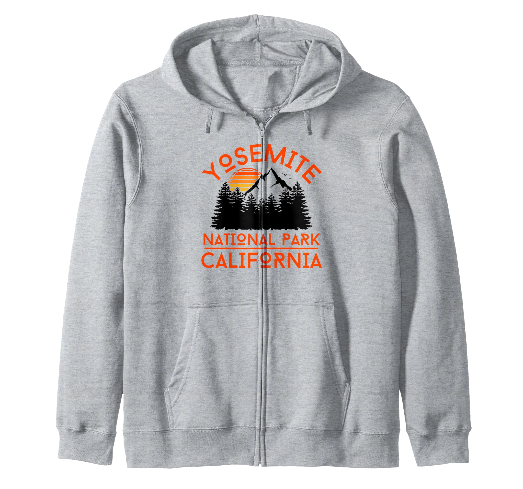 Yosemite National Park California Sweatshirt - Unique Graphic Men Women - T-Shirt, Sweatshirt, Hoodie