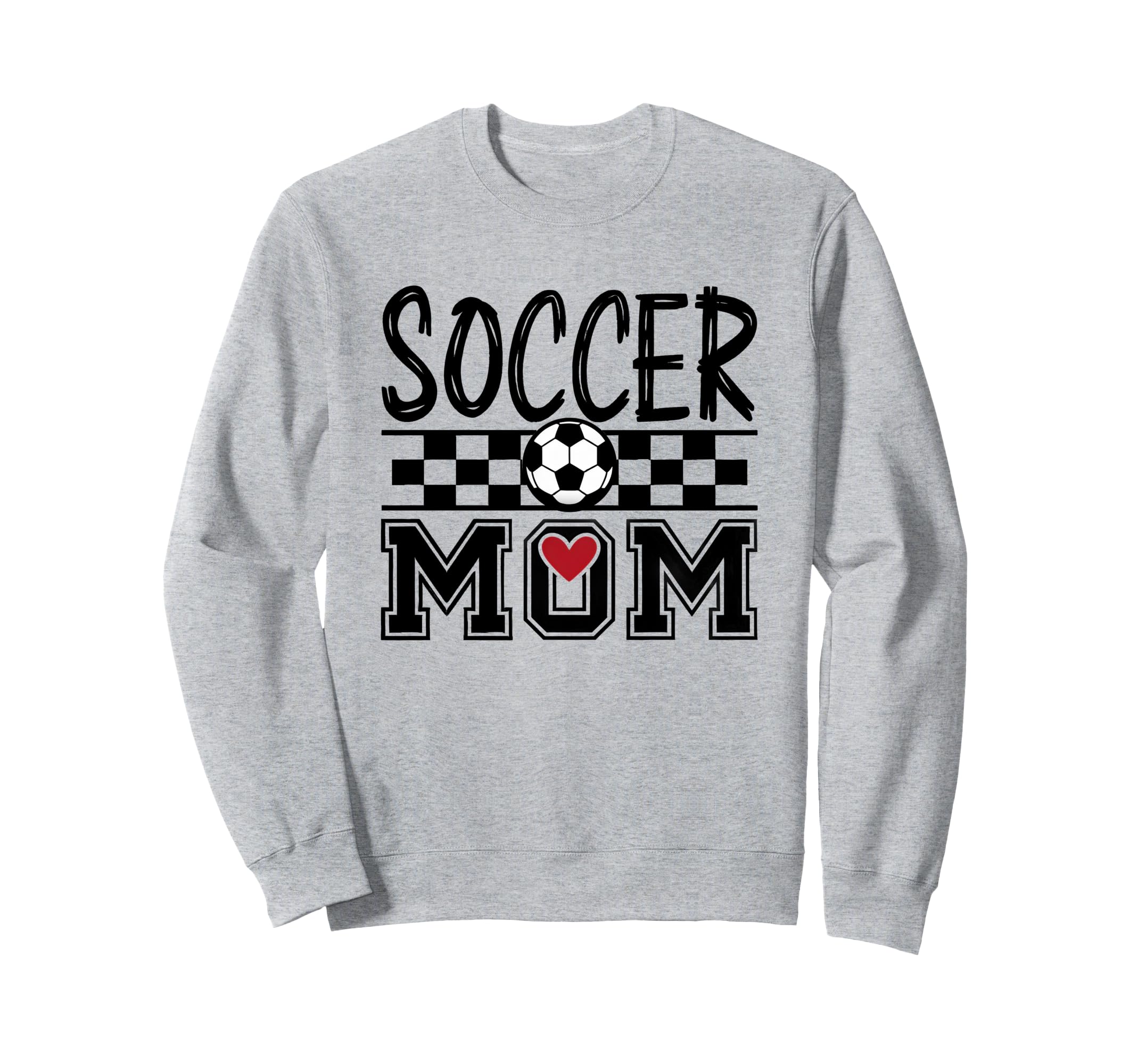 Groovy Soccer Mom Mother Soccer Mom Sweatshirt - Graphic Print Men Women - T-Shirt, Sweatshirt, Hoodie