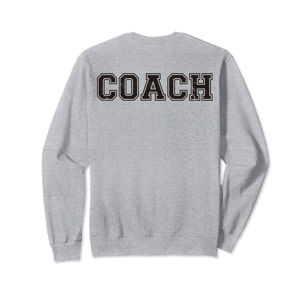 Coach Back Softball Gift Coaching Sweatshirt - Streetwear Style Unisex - T-Shirt, Sweatshirt, Hoodie