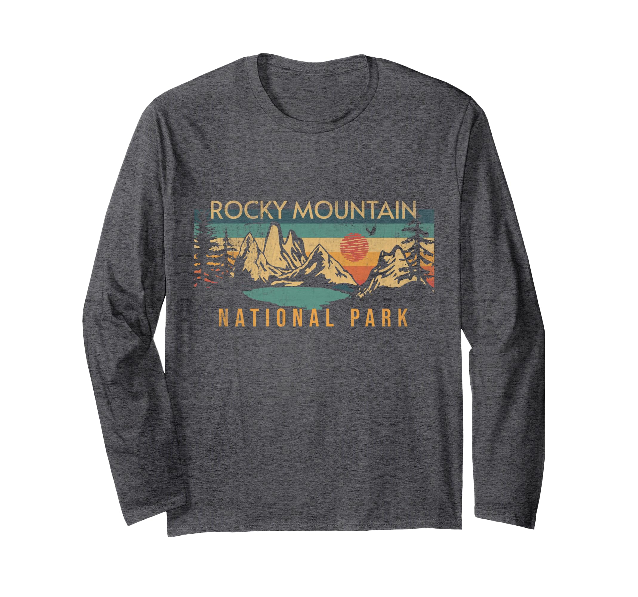 Rocky Mountain National Park Sweatshirt - Novelty Apparel for Adults - T-Shirt, Sweatshirt, Hoodie