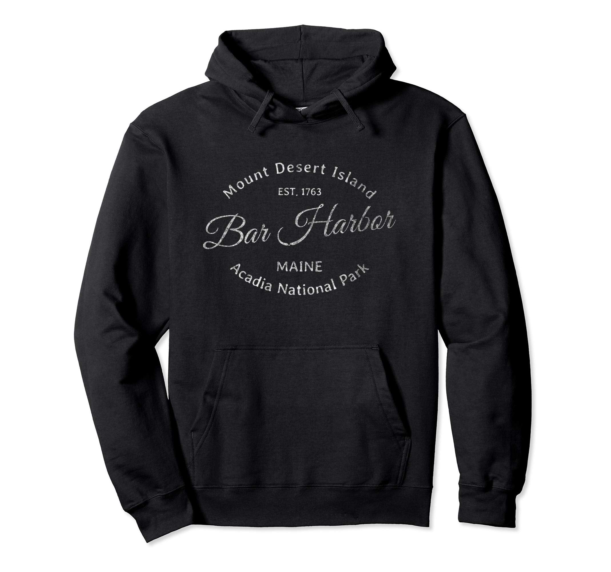 Bar Harbor Maine Acadia National Park Hoodie - Novelty Apparel Unisex - T-Shirt, Sweatshirt, Hoodie