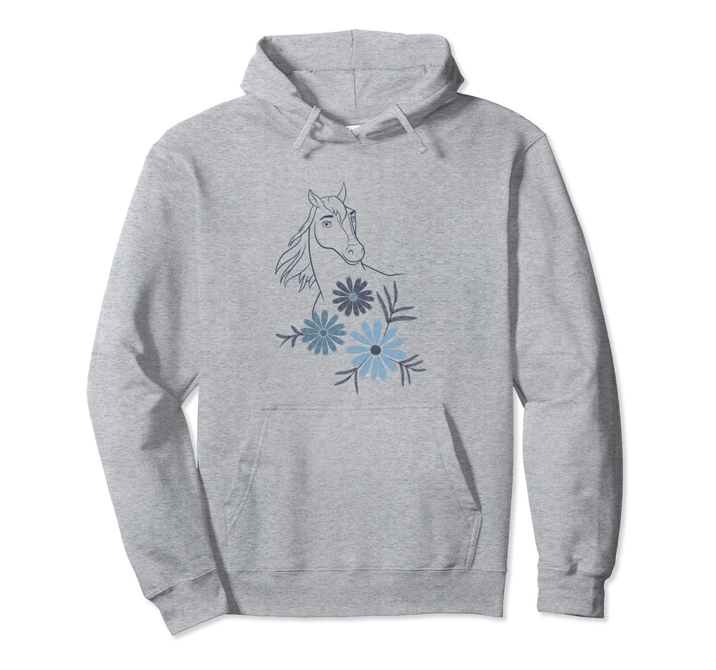 Spirit Spirit Bunch Flowers Hoodie - Minimalist Print Unisex - T-Shirt, Sweatshirt, Hoodie