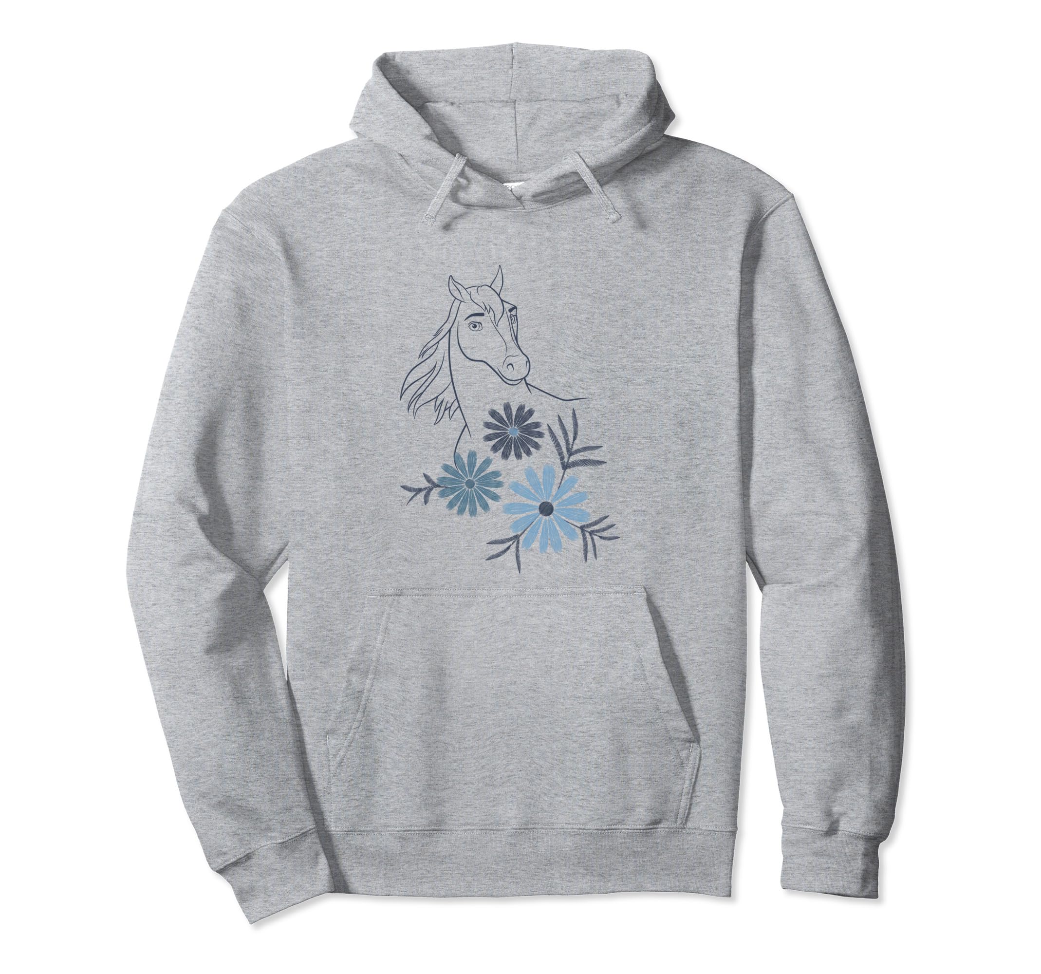 Spirit Spirit Bunch Flowers Hoodie - Minimalist Print Unisex - T-Shirt, Sweatshirt, Hoodie