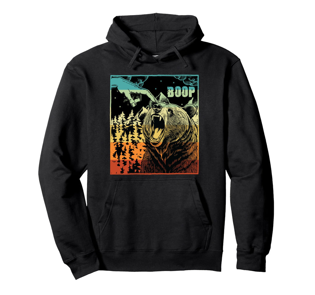 Boop Bear Nose Meme Funny National Park Hoodie - Graphic Print Unisex - T-Shirt, Sweatshirt, Hoodie