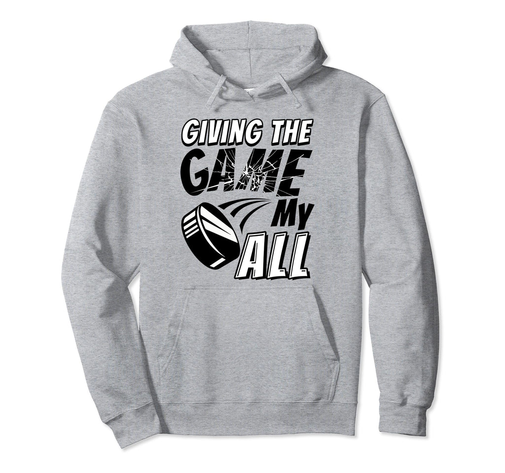 Motivational Ice Hockey Enthusiasts Goal Hoodie - Unique Graphic Men Women - T-Shirt, Sweatshirt, Hoodie