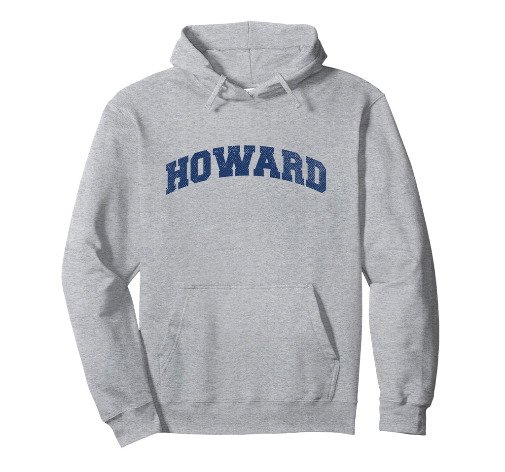 Howard Varsity Grey Hoodie - Graphic Print for Adults - T-Shirt, Sweatshirt, Hoodie
