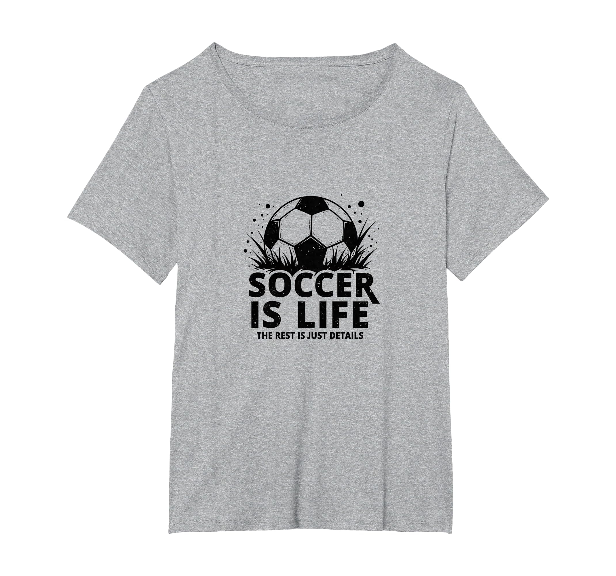 Soccer Coach Soccer Is Life Rest Is T-Shirt - Minimalist Print for Adults - T-Shirt, Sweatshirt, Hoodie