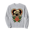 Lovers American Traditional Tattoo Sweatshirt - Novelty Apparel Men Women - T-Shirt, Sweatshirt, Hoodie