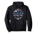 Glacier National Park Mt Mountain Hoodie - Casual Everyday Wear Unisex - T-Shirt, Sweatshirt, Hoodie