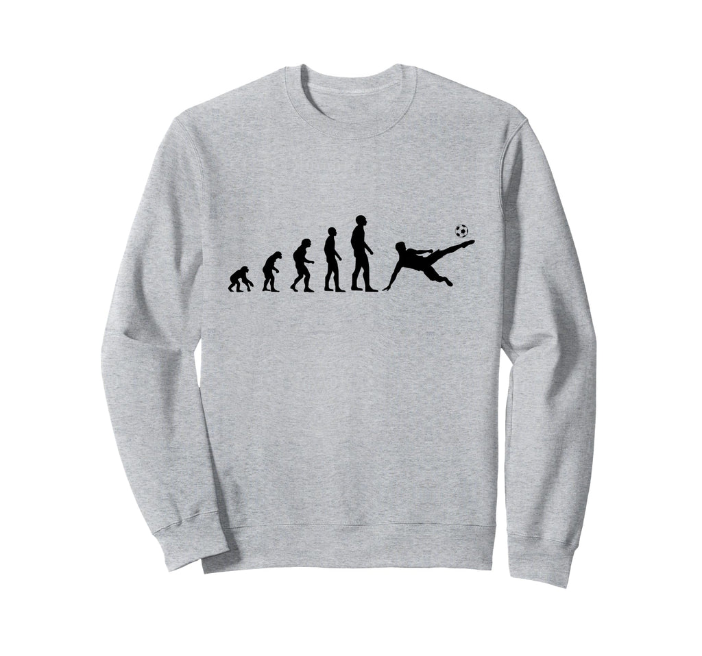 Evolution Football Funny Gift Soccer Sweatshirt - Fun Novelty Design Unisex - T-Shirt, Sweatshirt, Hoodie