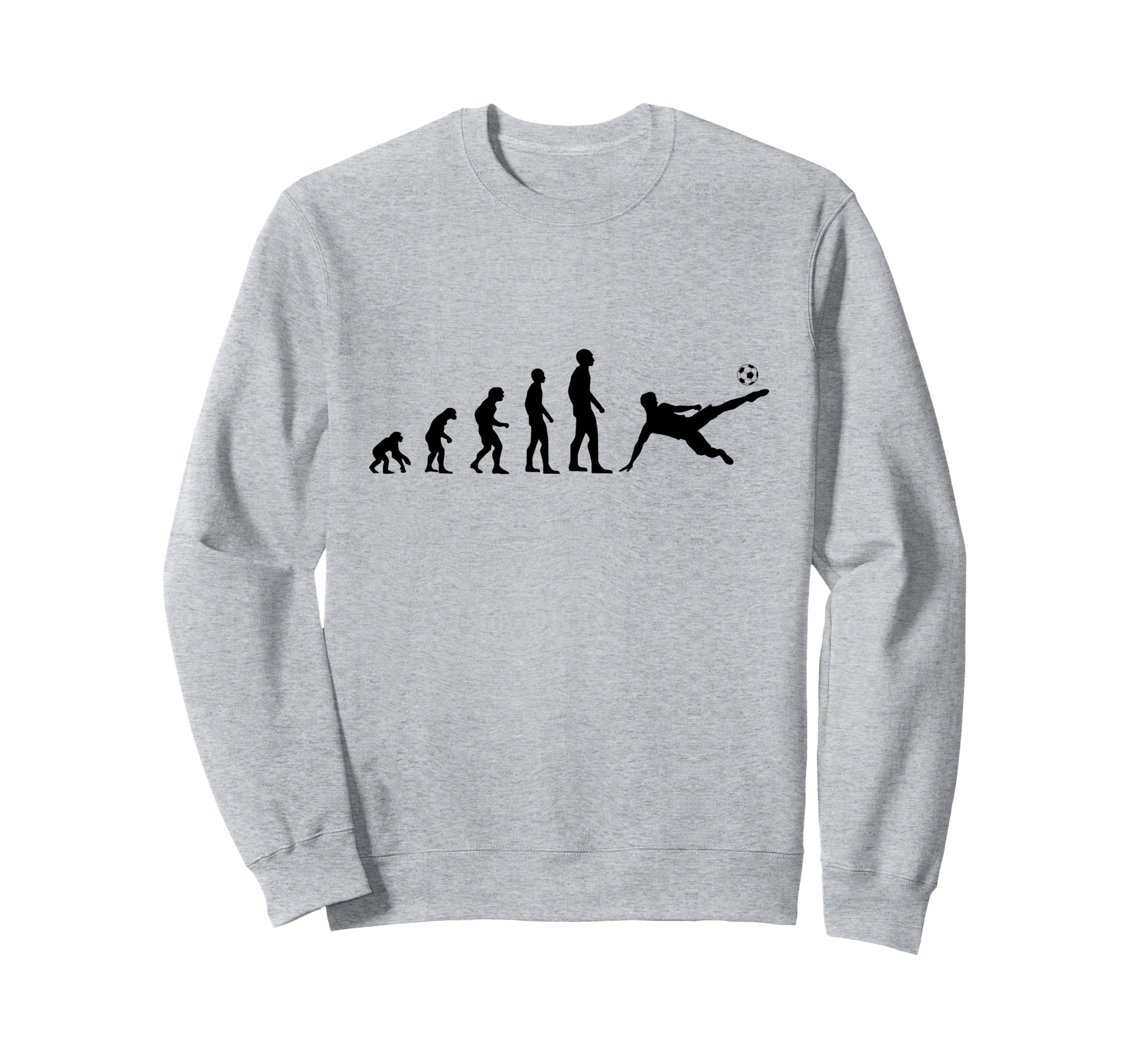 Evolution Football Funny Gift Soccer Sweatshirt - Fun Novelty Design Unisex - T-Shirt, Sweatshirt, Hoodie
