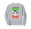 Hit Me Best Shot Soccer Sweatshirt - Unique Graphic for Adults - T-Shirt, Sweatshirt, Hoodie