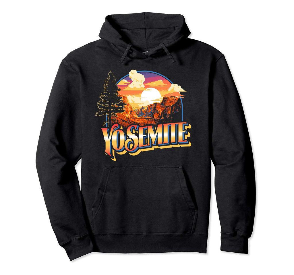 Yosemite National Park California Hoodie - Aesthetic Graphic Unisex - T-Shirt, Sweatshirt, Hoodie