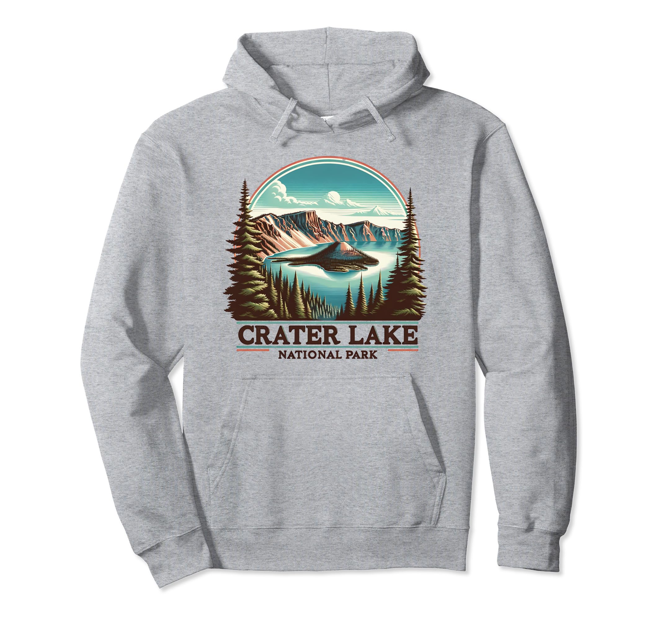 Crater Lake National Park Oregon Hoodie - Casual Everyday Wear for Adults - T-Shirt, Sweatshirt, Hoodie