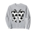 Coquette Bow Funny Soccer Ball Mom Sweatshirt - Unique Graphic Men Women - T-Shirt, Sweatshirt, Hoodie