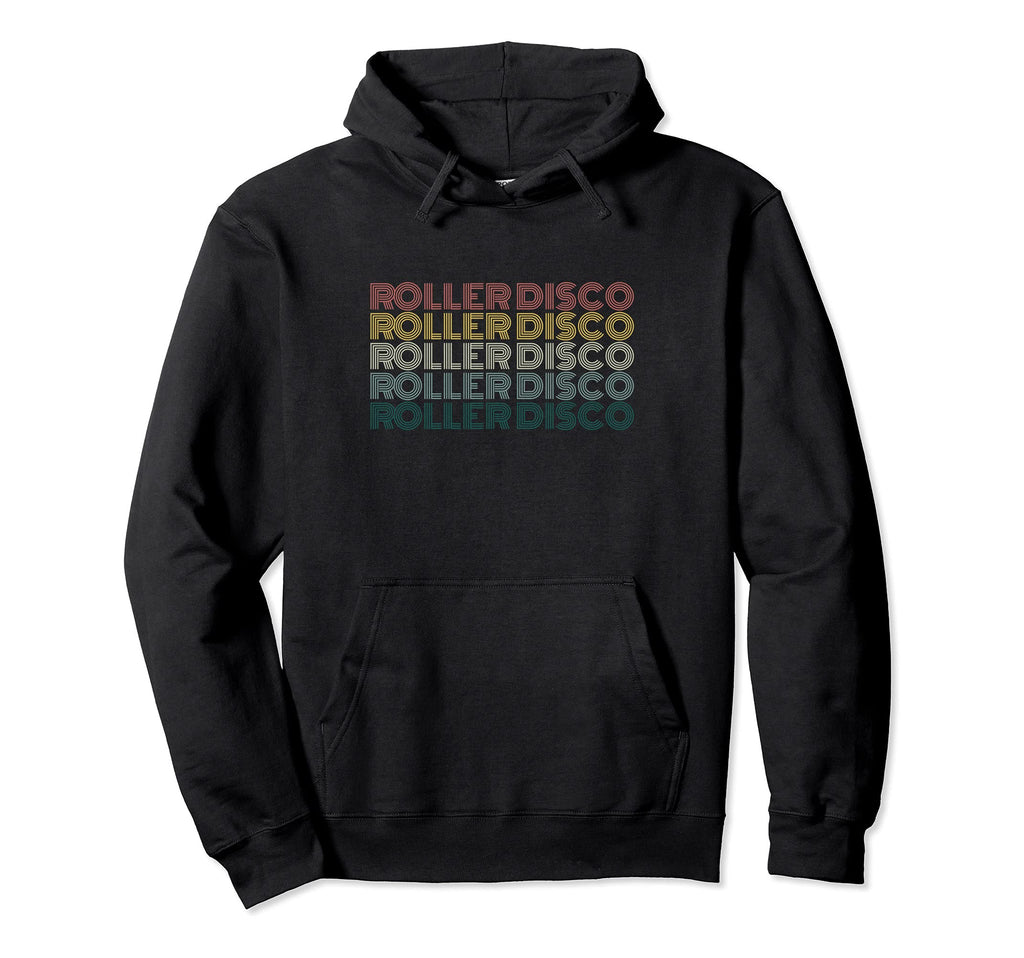 Roller Derby 70S Roller Disco Skating Hoodie - Unique Graphic Unisex - T-Shirt, Sweatshirt, Hoodie