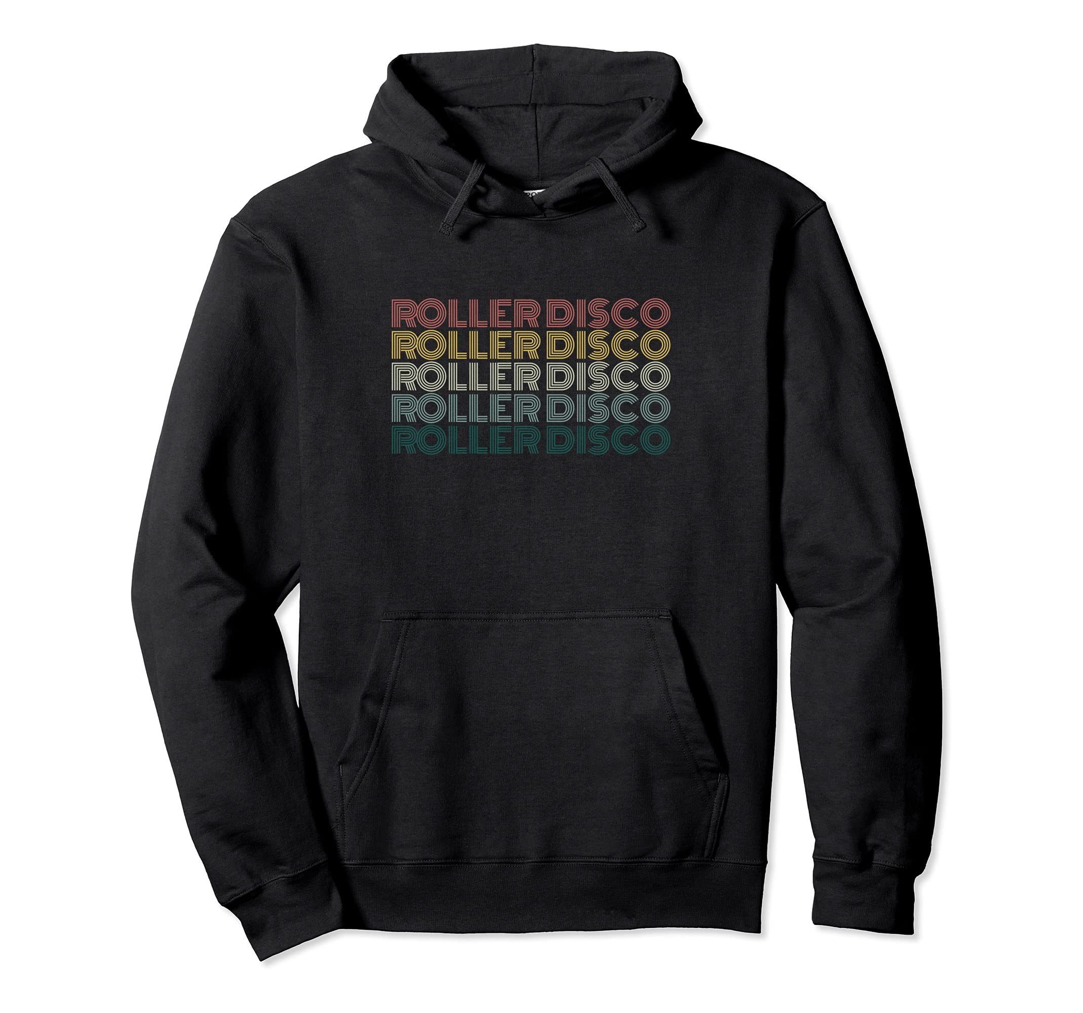 Roller Derby 70S Roller Disco Skating Hoodie - Unique Graphic Unisex - T-Shirt, Sweatshirt, Hoodie