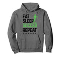 Eat Sleep Soccer Repeat Soccer Sports Hoodie - Unique Graphic Unisex - T-Shirt, Sweatshirt, Hoodie