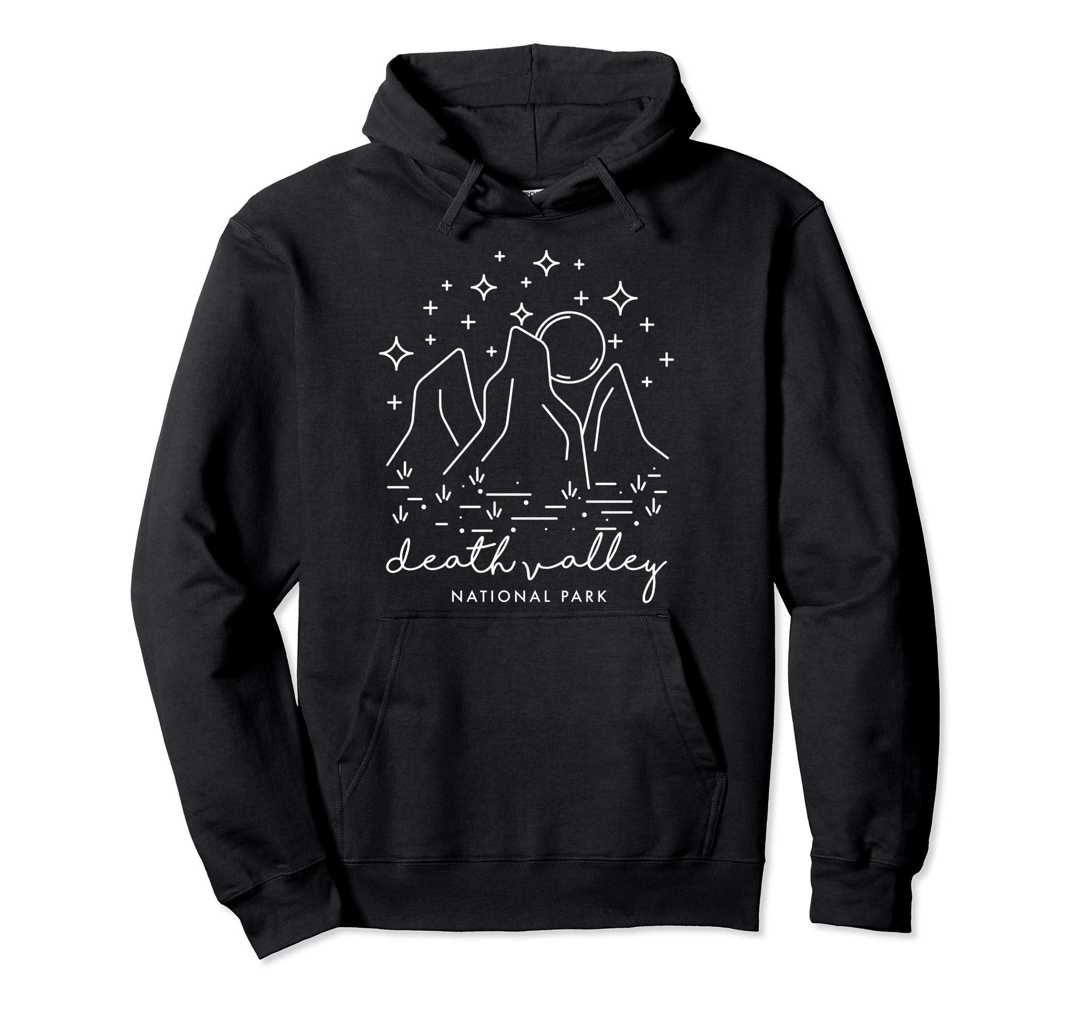 Death Valley National Park Mountains Hoodie - Unique Graphic Unisex - T-Shirt, Sweatshirt, Hoodie