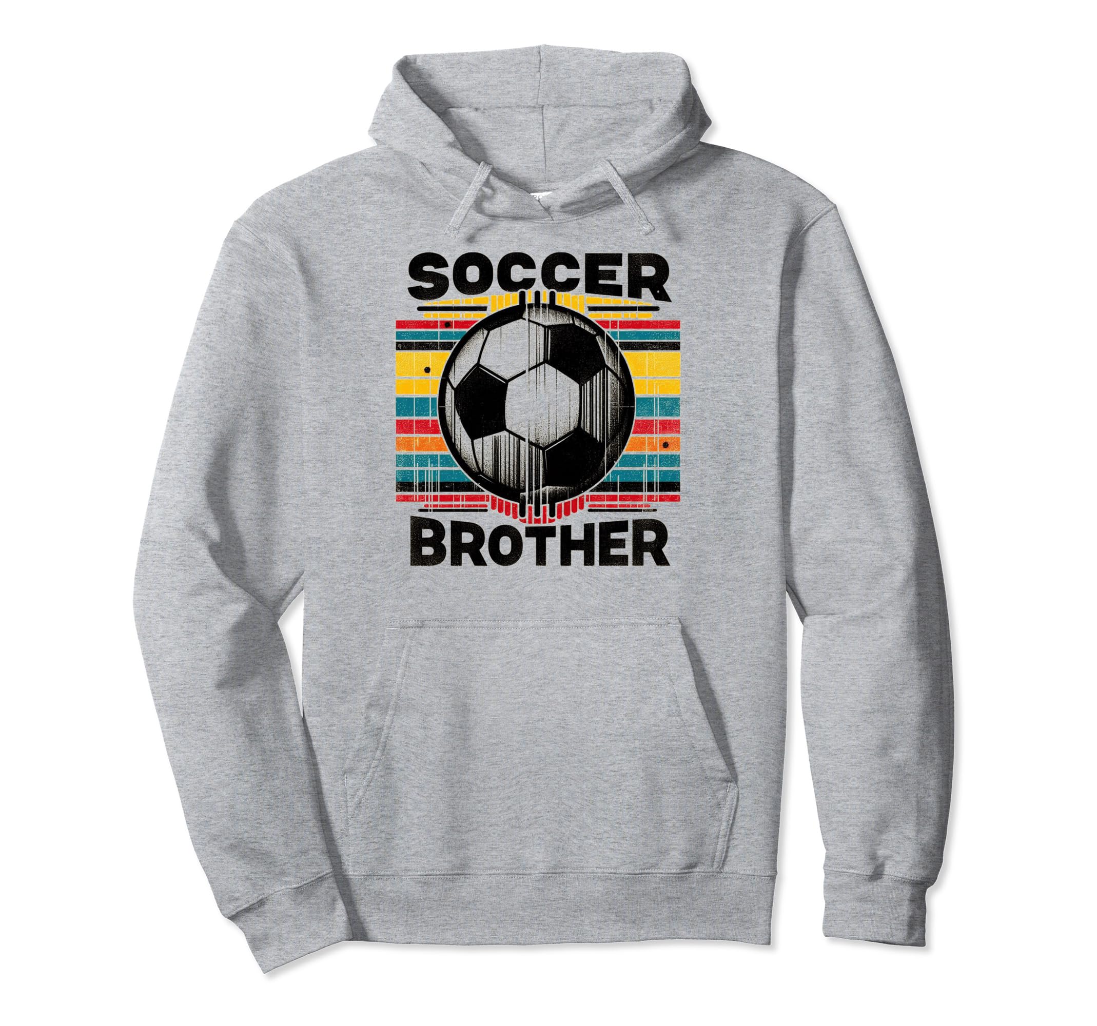Soccer Brother Family Matching Team Hoodie - Minimalist Print Unisex - T-Shirt, Sweatshirt, Hoodie